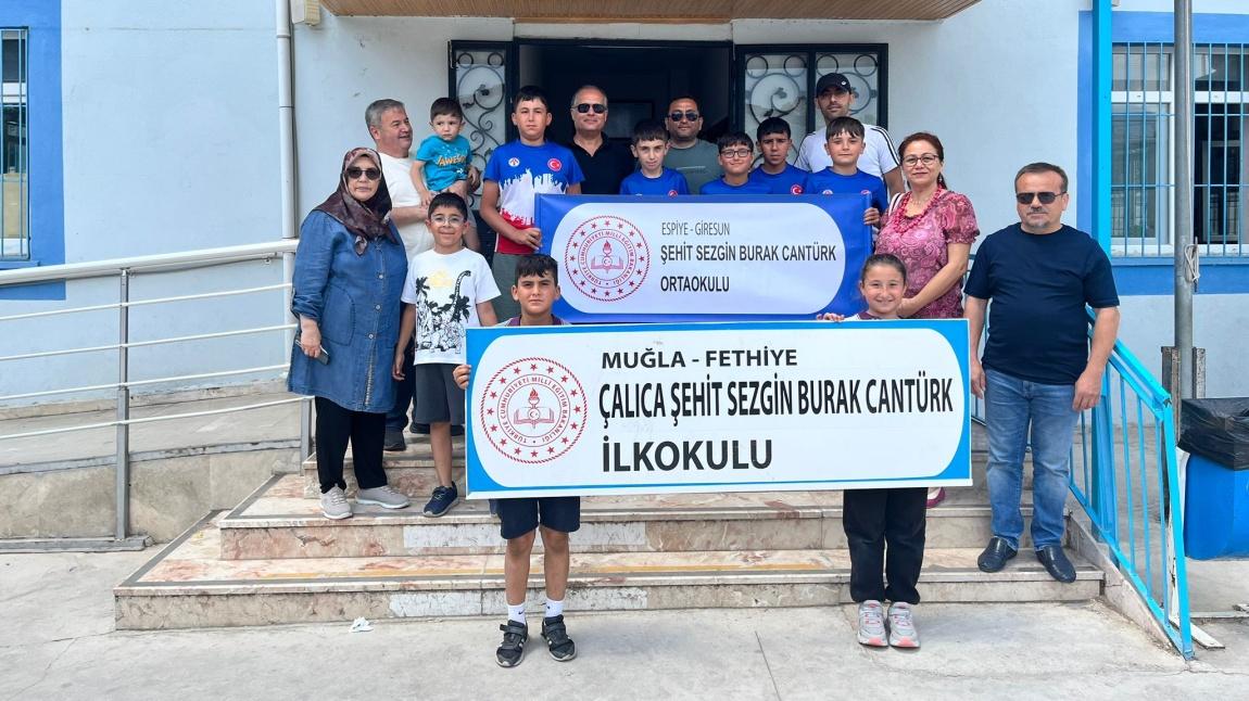 Giresun'dan kardeş okul okulumuzu ziyaret etti ..